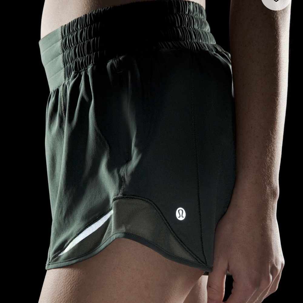 Lululemon Green Athletic Shorts